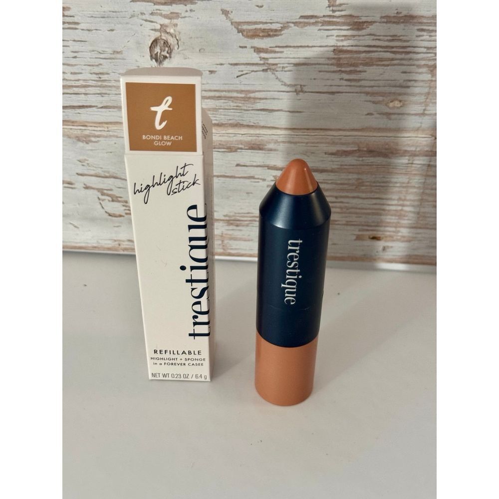 TRESTIQUE Highlight Stick + Sponge -  Bondi Beach Glow‎  - NIB - Refillable